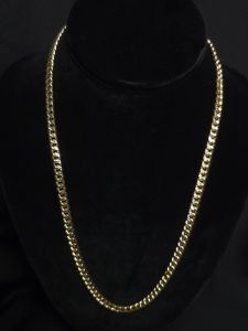 Chaine Gourmet diamond cute en or 10K