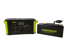 Poste d'alimentation portatif au Li-ion de 2 000 W EVERGEAR AUTOMOTIVE