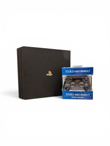 Console Ps4 Pro avec une manette et fils