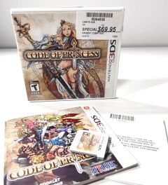 JEU NINTENDO 3DS : CODE OF PRINCESS. CIB