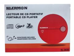 LECTEUR CD PORTATIF KLERMON NEUF